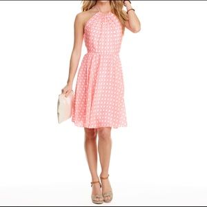 Vineyard Vines Caning Print Halter Dress